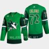 men sharks william eklund 2023 st. patricks day primegreen authentic jersey green