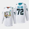 men sharks william eklund special 2023 los tiburones white jersey