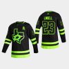 men stars esa lindell 2020 21 blackout alternate authentic pro black jersey