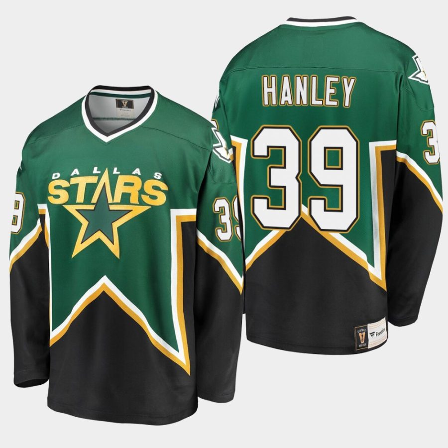 men stars joel hanley heritage premier breakaway player kelly green jersey