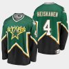 men stars miro heiskanen heritage premier breakaway player kelly green jersey