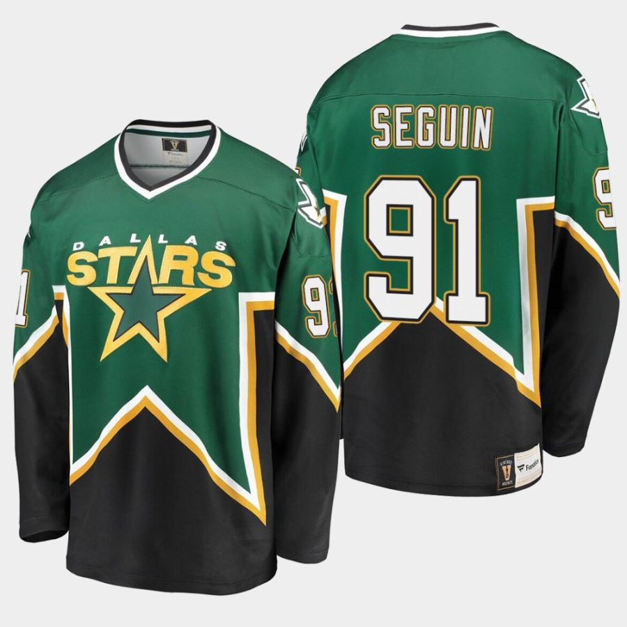 men stars tyler seguin heritage premier breakaway player kelly green jersey