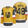 men vgk tomas hertl authentic primegreen home gold jersey