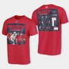 men washington capitals 2021 calendar collcetion red t shirt