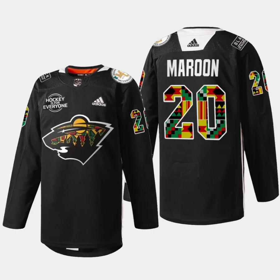 men wild patrick maroon warmup black history month black jersey