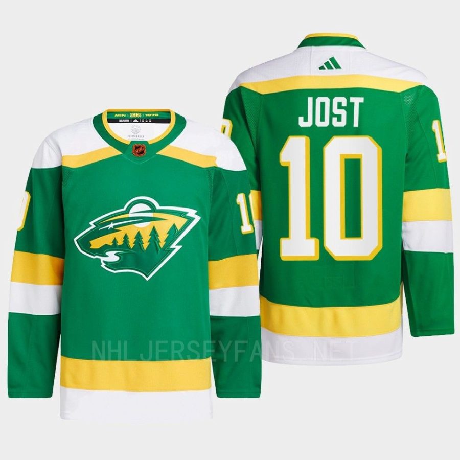 men wild tyson jost 2022 authentic pro reverse retro 2.0 green jersey