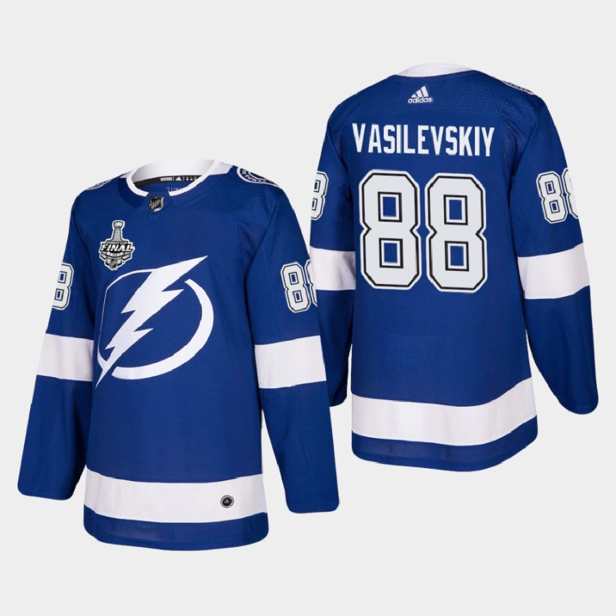 mens andrei vasilevskiy lightning blue 2020 stanley cup final authentic patch jersey