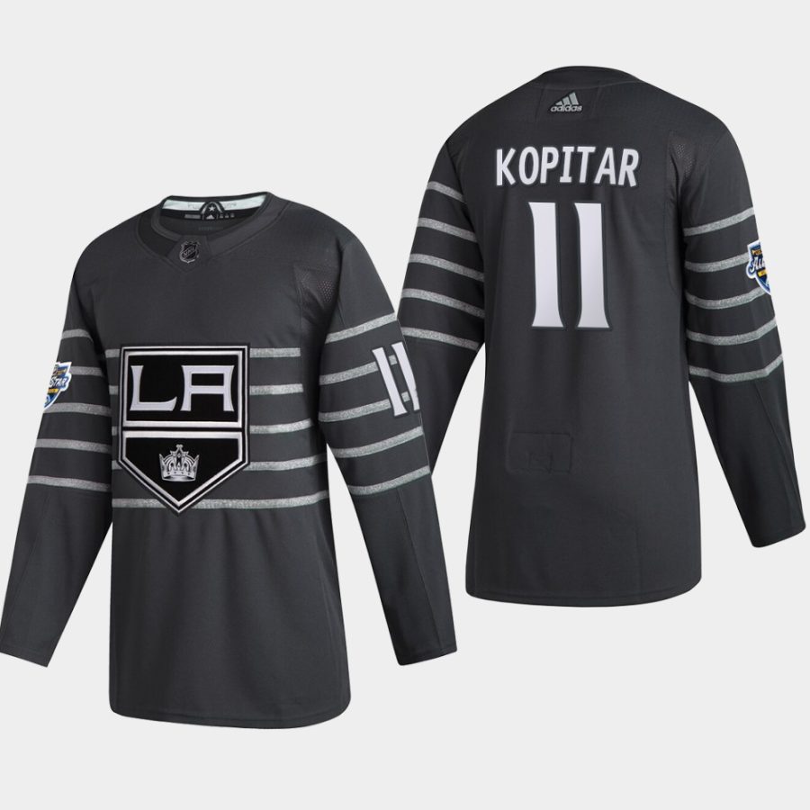 mens anze kopitar los angeles kings gray 2020 nhl all star game authentic jersey