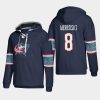 mens blue jackets zach werenski navy 2018 pullover lace up adidas jersey