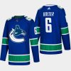 mens brock boeser canucks blue home authentic jersey