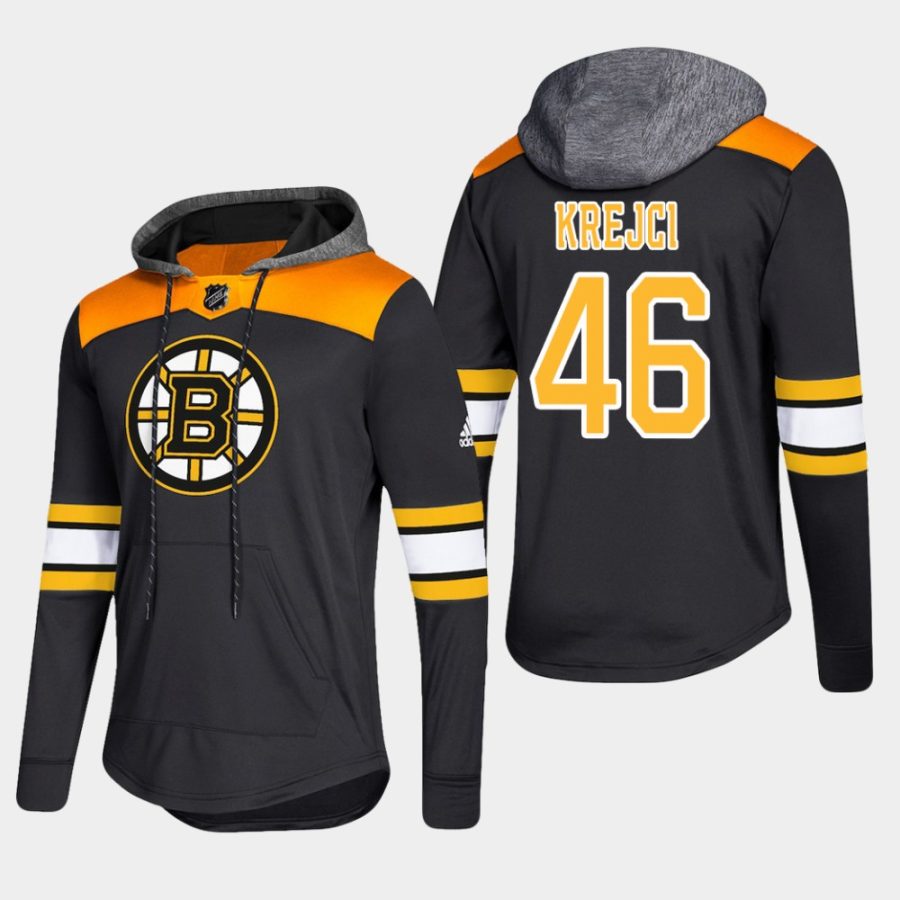 mens bruins david krejci black 2018 pullover adidas platinum jersey