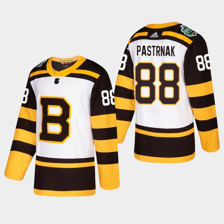 mens bruins david pastrnak 2019 winter classic adidas authentic player jerseywhite