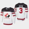 mens canada team calen addison 2020 iihf world junior championship white player jersey