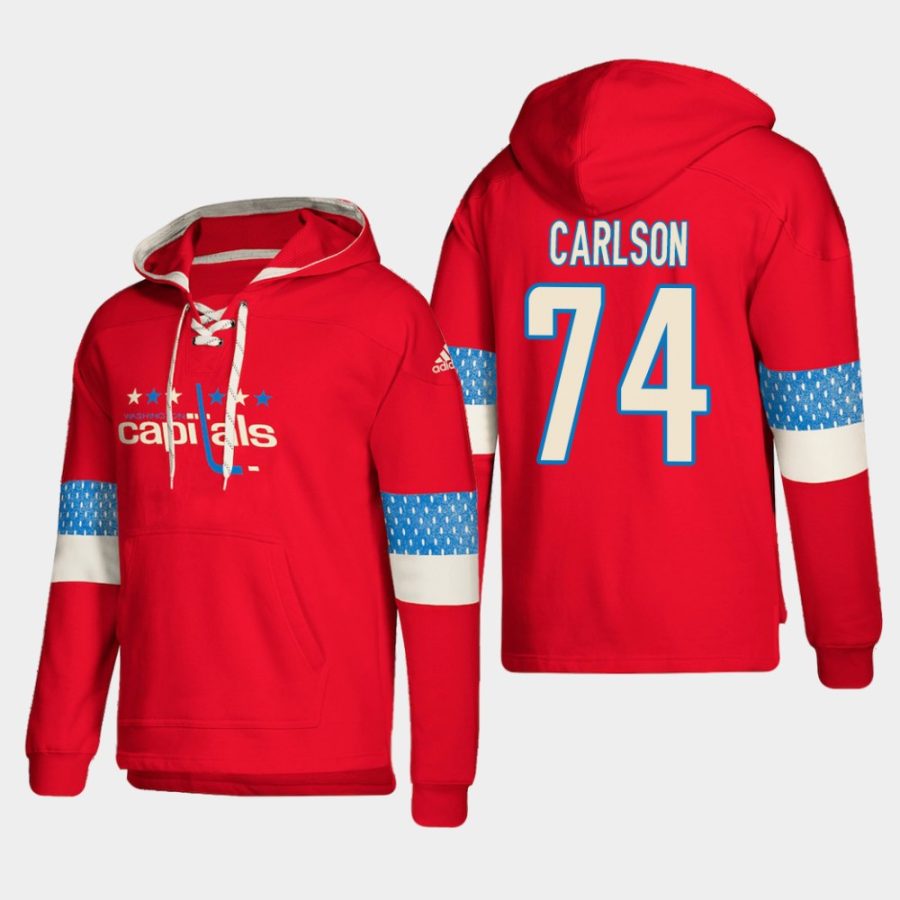 mens capitals john carlson red 2018 pullover adidas lace up