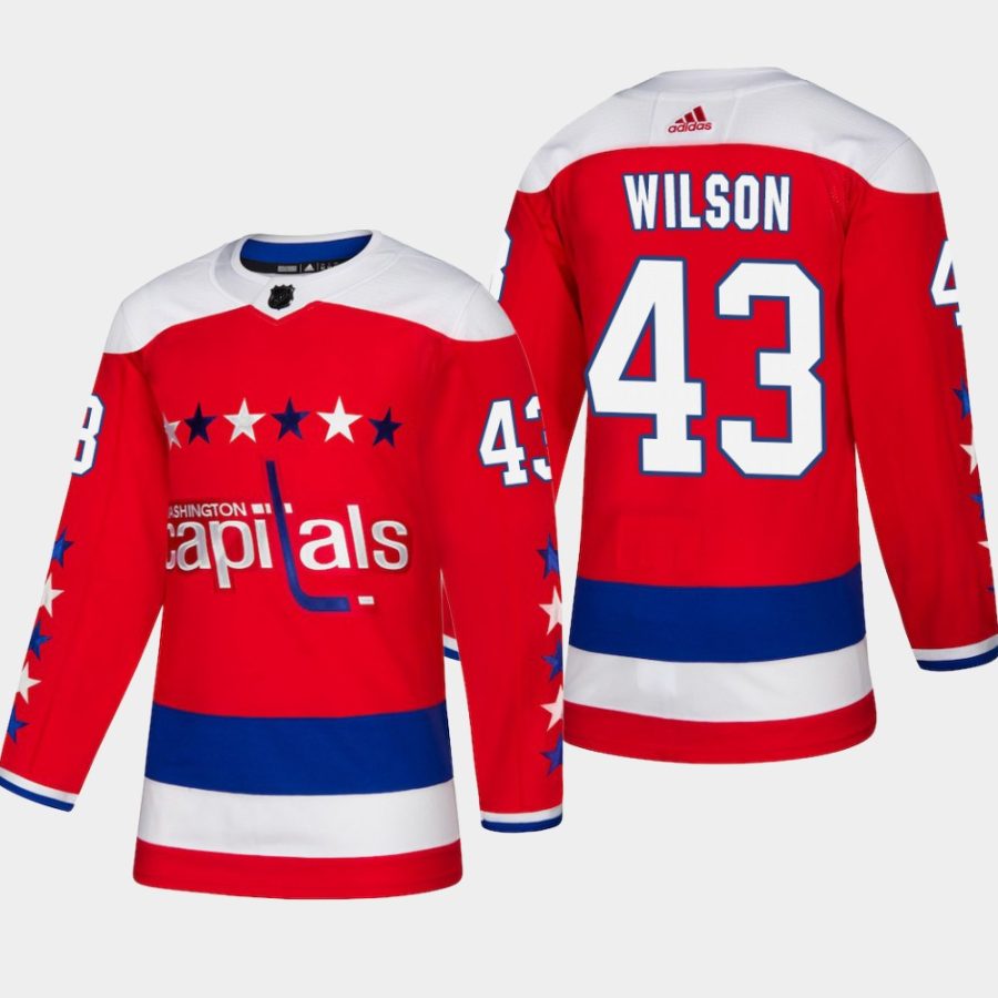 mens capitals tom wilson 2018 19 alternate adidas authentic third jerseyred