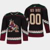 mens coyotes custom 2018 alternate throwback authentic jerseyblack