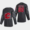 mens custom calgary flames gray 2020 nhl all star game authentic jersey