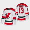 mens devils nico hischier 2019 alternate authentic player jerseywhite