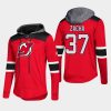 mens devils pavel zacha red 2018 pullover adidas platinum