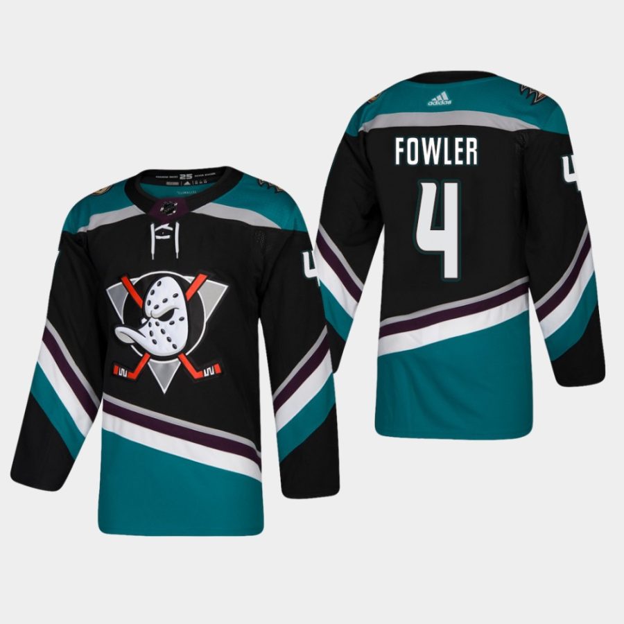 mens ducks cam fowler 2018 19 alternate 25th anniversary adidas authentic jerseyblack