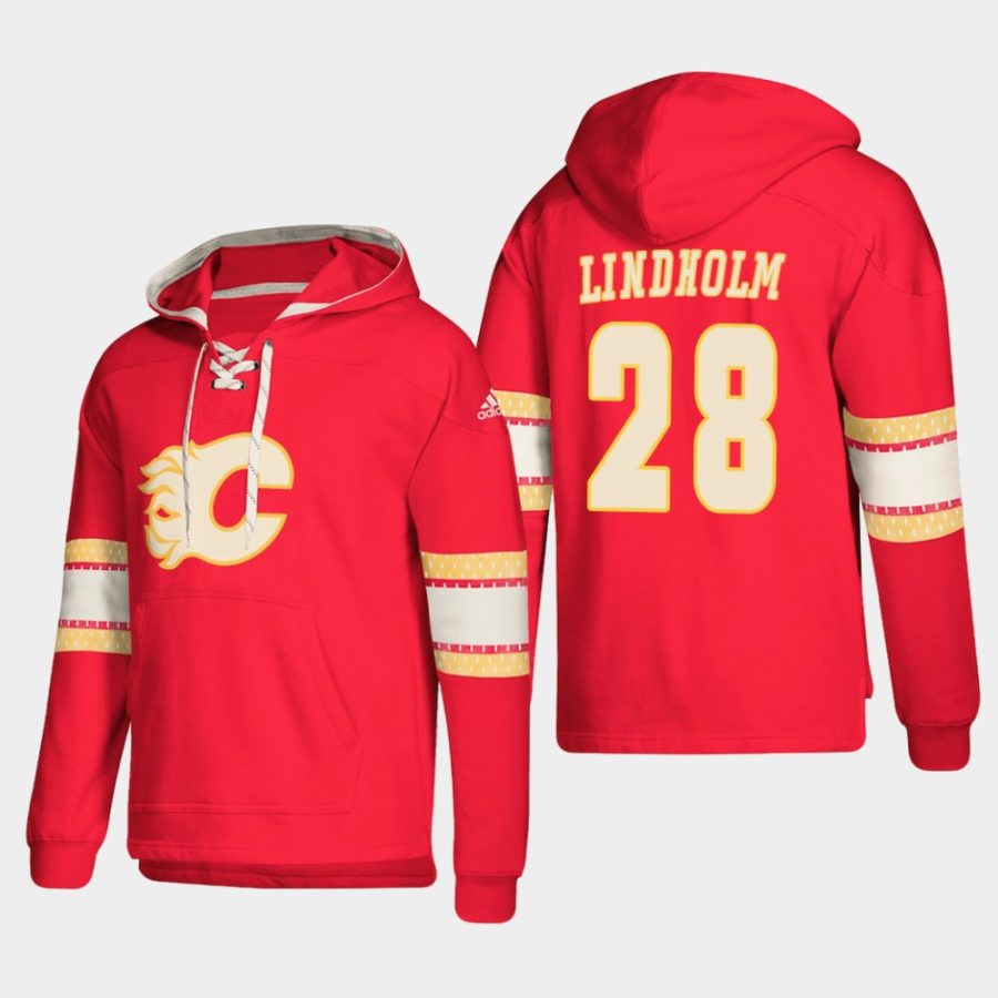 mens flames elias lindholm red 2018 pullover adidas lace up jersey