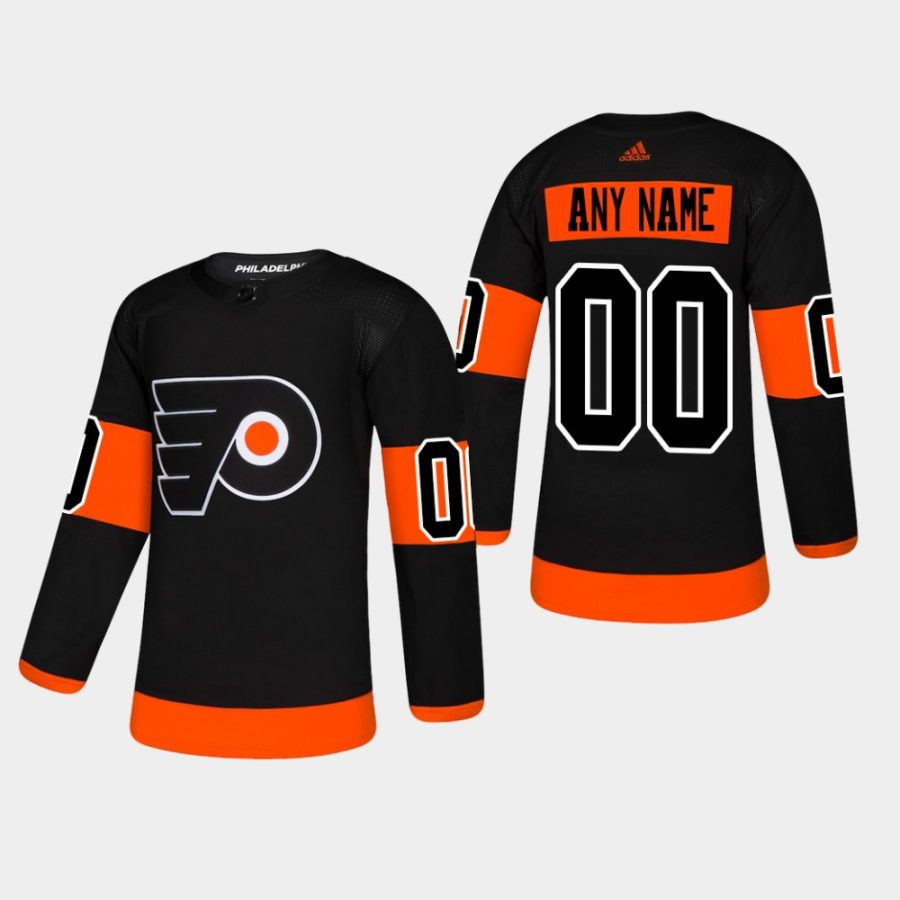 mens flyers custom 2018 19 alternate adidas authentic third jerseyblack