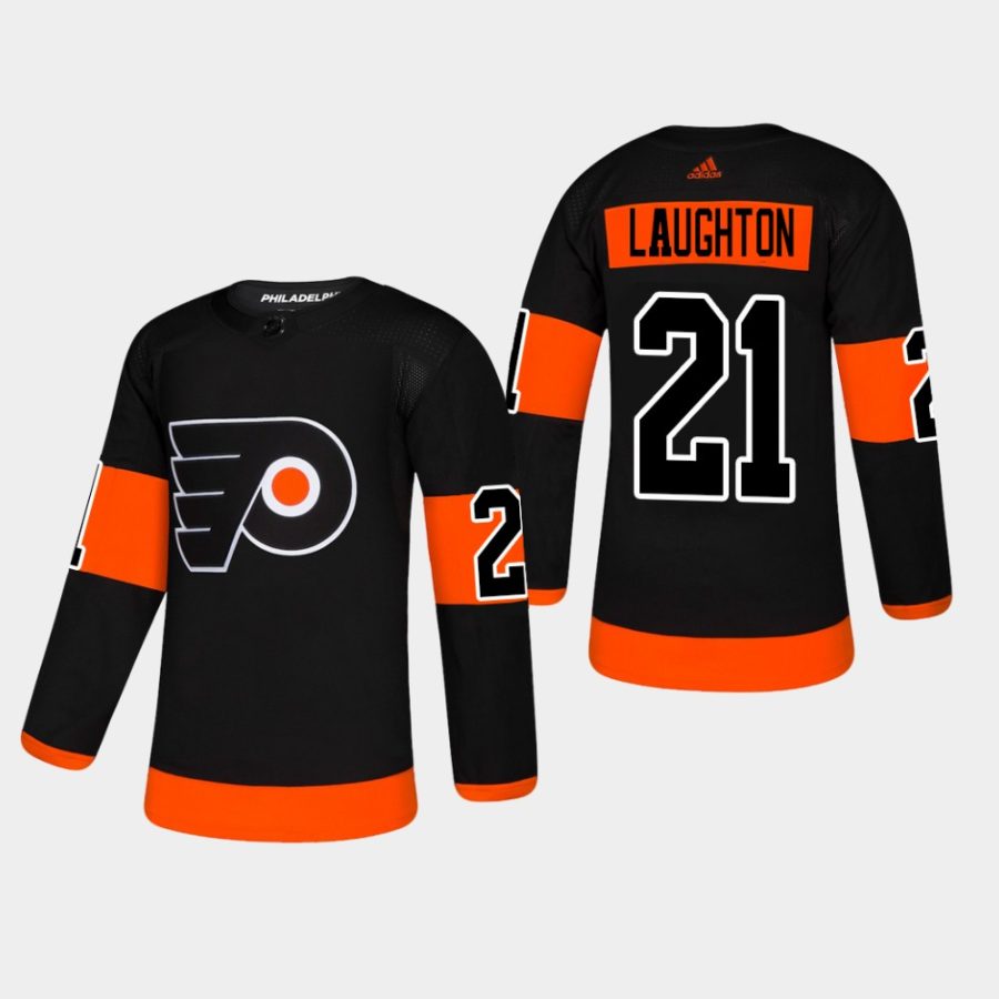 mens flyers scott laughton 2018 19 alternate adidas authentic player jerseyblack