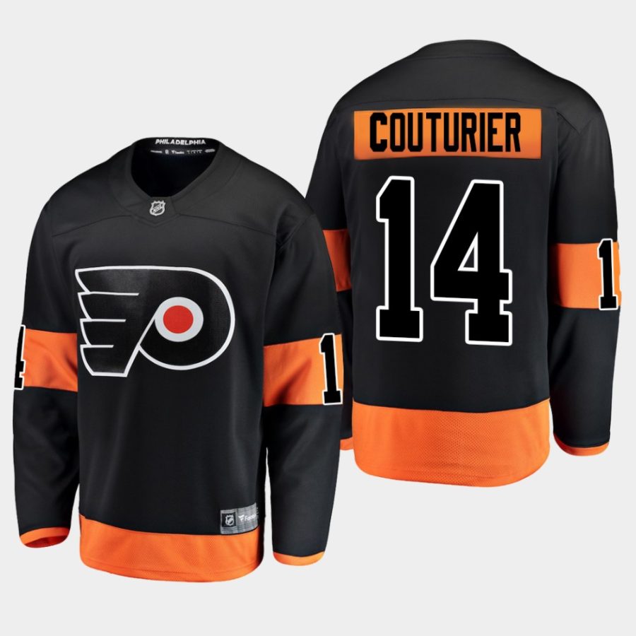 mens flyers sean couturier 2019 alternate breakaway player jerseyblack