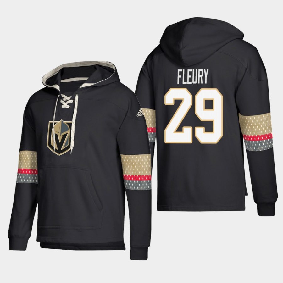 mens golden knights marc andre fleury black 2018 pullover lace up jersey