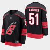 mens jake gardiner hurricanes black alternate breakaway player jersey