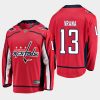 mens jakub vrana capitals red home breakaway player jersey