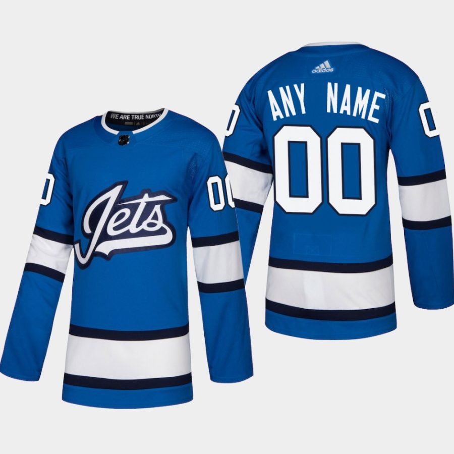 mens jets custom 2018 19 alternate authentic heritage jerseyblue