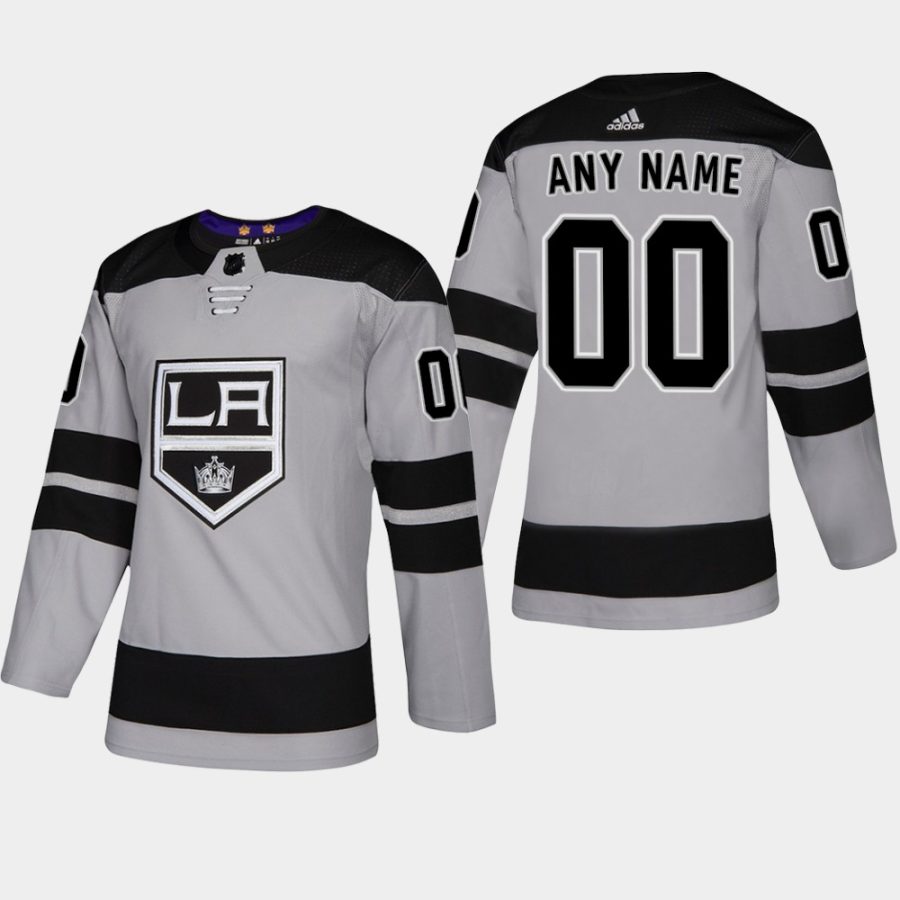 mens kings custom 2019 alternate authentic player jerseygray