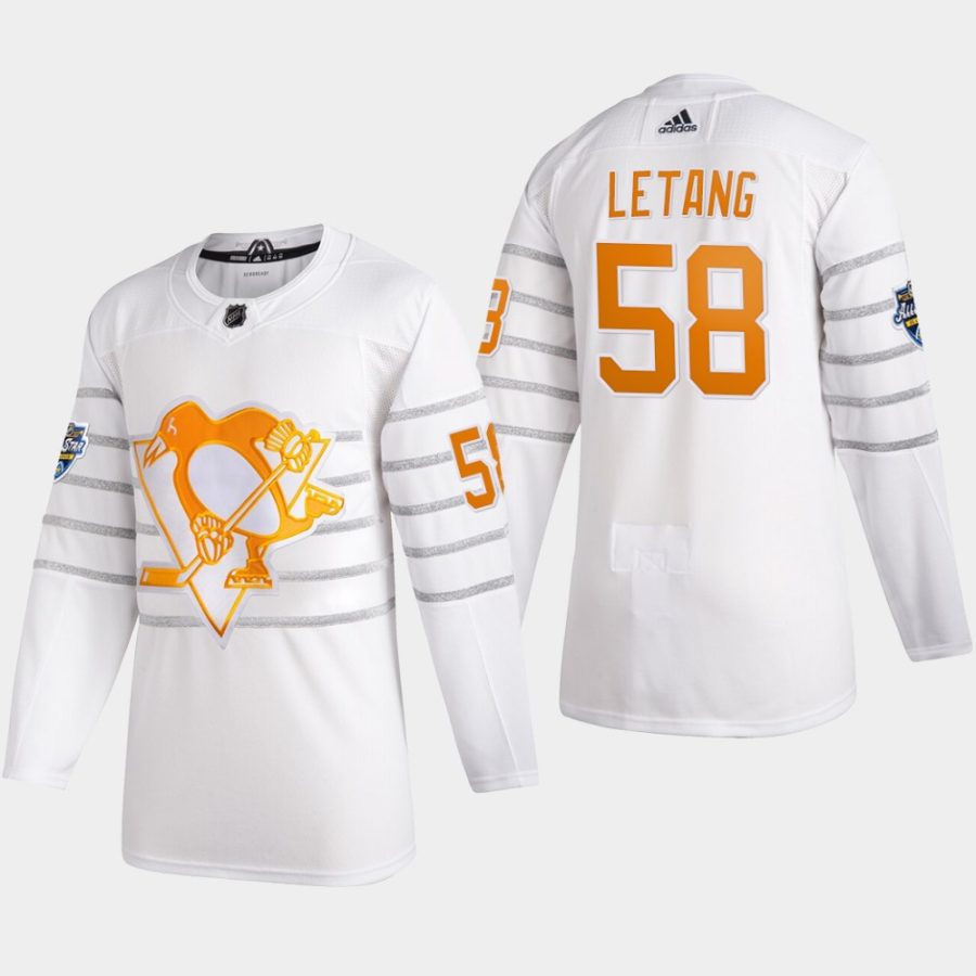 mens kris letang pittsburgh penguins white 2020 nhl all star game authentic jersey