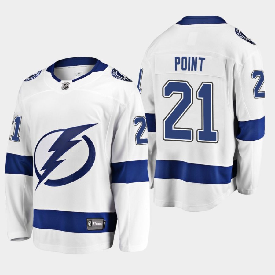 mens lightning brayden point 2019 away breakaway player jerseywhite