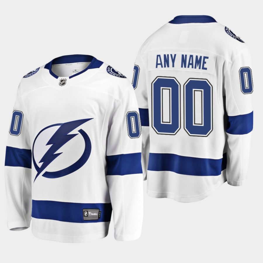 mens lightning custom 2019 away fanatics breakaway player jerseywhite