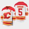 mens mark giordano flames white 2019 heritage classic breakaway player jersey