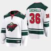 mens mats zuccarello wild white away breakaway player jersey