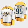 mens matt duchene predators white away breakaway player jersey