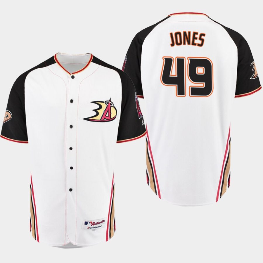 mens max jones 2019 anaheim ducks crossover angels flex base jersey white