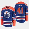 mens mike smith oilers royal alternate breakaway player jersey