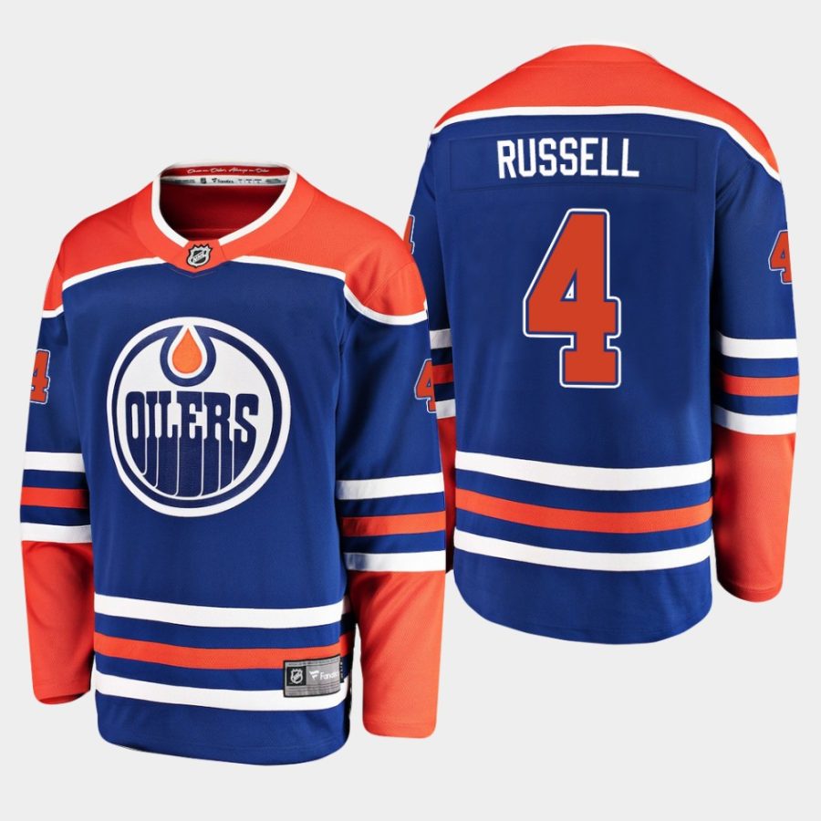 mens oilers kris russell 2019 alternate breakaway player jerseyroyal