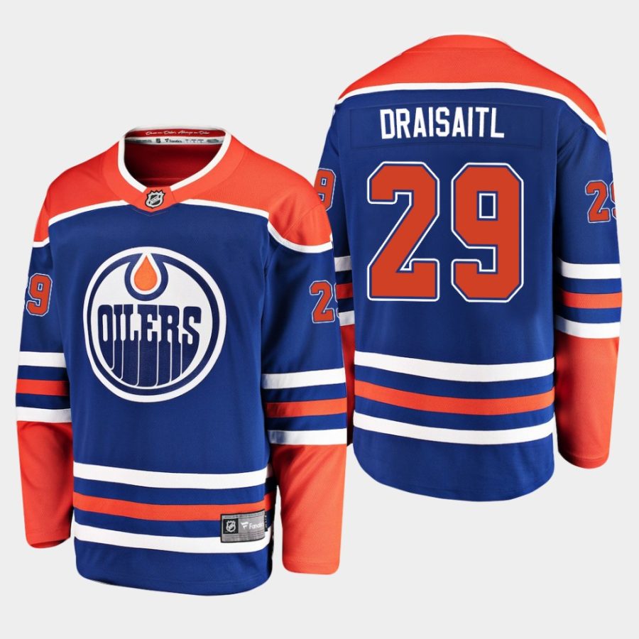 mens oilers leon draisaitl 2019 alternate breakaway player jerseyroyal