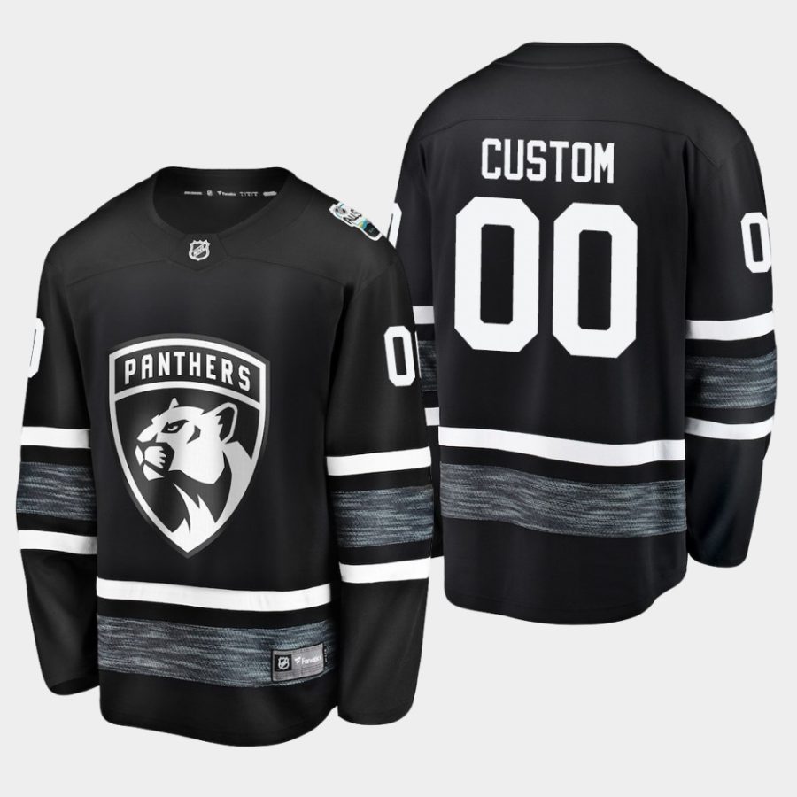 mens panthers custom 2019 nhl all star jersey black