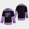 mens penguins black hockey fights cancer practice jersey