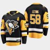 mens penguins kris letang 2018 19 home fanatics breakaway stronger than hate jerseyblack