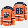 mens philip broberg oilers orange 2019 2020 home breakaway player jersey