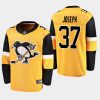 mens pierre olivier joseph penguins gold alternate breakaway player jersey