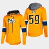 mens predators roman josi gold 2018 pullover platinum jersey