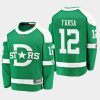 mens radek faksa stars green 2020 winter classic breakaway player jersey